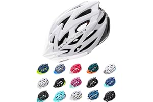 meteor Casco Bici Ideale per Giovani e Adulti Donna e Uomo Caschi Perfetto per Downhill Enduro MTB Scooter Helmet per Tutte Le Forme di attività in Bicicletta Marven