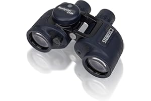 STEINER Binocolo marino Navigator 7x50c - Bussola stabilizzata HD, ottica di qualità tedesca, ponte aperto, impermeabile 5 m, realizzato per gli appassionati di sport acquatici e velisti per hobby