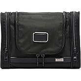 TUMI - Alpha Hanging Travel Kit - Toiletries and Cosmetics Organizer - Travel Essentials Bag with Hooks & Pockets - Wheatpast