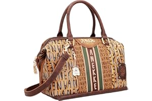 Anekke | Bolso Bowling de mujer con Cremallera | Accesorios y Complementos para Mujer | Bolso para Mujer