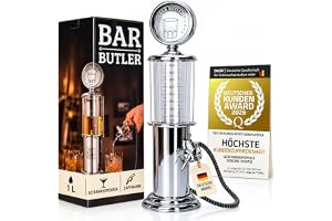 Retro-dryckdispenser i krom nostalgisk design | bar butler dispenser med dispenserande slang för fest dryckesdispenser öl torn öl dispenser ölkolonn dispenserande kolonn