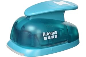 Artemio 7,6 cm Jumbo Perforatrice à levier Bleu