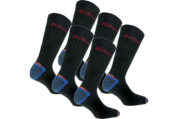 Dickies® Starka workstrumpor för män arbetsstrumpor affärsstrumpor strumpor storlek 41–50