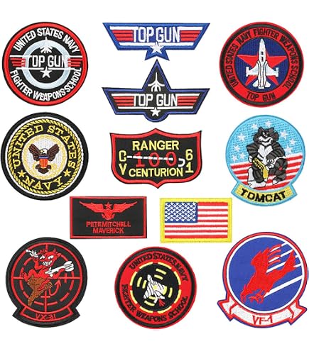 thumbnail image 2 of Battlestar Galactica Viper Pilot Patch - Iron-On / Sew-On Embroidered Cloth Badge 2 of 3