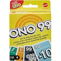 Mattel Games HHL37 - ONO 99 gra karciana dla dzieci i rodzin, od 2 ...