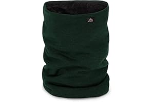 DANISH ENDURANCE Fleece Snood, Merino Wool, Neck Warmer, Warm Thermal Neck Gaiter for Winter, for Men and Women, Unisex