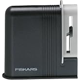 Fiskars Makas bileyici, sağ elini kullananlar i&ccedil;in, seramik zımpara başlıkları/plastik g&ouml;vde, siyah/gri, Clip-Sharp 1000812