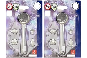 TIB Heyne Zinngiessset 5 TLG. 4 Figuren mit Löffel - Zinngiessen der Partyspass Nicht nur zu Silvester (2)