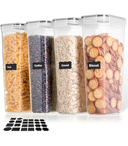 CONTENITORI PER ALIMENTI ermetici per dispensa contenitore riso