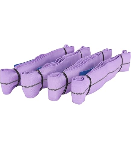 Spanset, Bandes De Levage Textiles Avec Boutonnières HB Débit Nominal 3000 Kg/Ruban Jaune (4 - Mètres