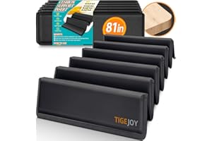 TigeJoy Heavy Duty Sofa Cushion Support - Anti-Sag Cushion Saver for Sagging Couches, Loveseats & Sectionals, Premium Couch Saver Prolong Sofa Life & Enhance Comfort, 20.5''W x 81" L for 4 Seats Sofa