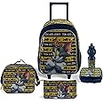 WarnerBros Warner Bros. Tom&Jerry The Chase Is On 16" 5in1 Trolley BackPack Set, Multicolor, 18"