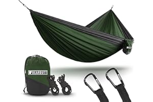 Bear Butt 2 Person Hammock - Portable & Travel-Friendly - Double Hammock for Camping & Backpacking
