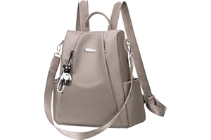 Eshow plecak damski nylon małe plecaki na co dzień dla kobiet torba na ramię antykradzieżowa wielofunkcyjna moda zakupy szkoła codzienne dziewczyny