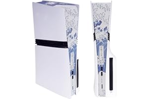 playvital Rete Antipolvere per ps5 PRO Console,Cover Copertura Filtro Polvere Tappi in Silicone per ps5 PRO Disco&Digitale Edizione,Grande Onda