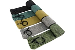 GUGULUZA Funda Tipo Calcetín para Rifle o Escopeta,136 cm Funda Tejida Tratada con Aceite de Silicona Rifle Sock