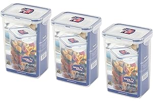 3 x Lock Lock-Boîte de conservation pour pâtes & HPL809-1,3 l