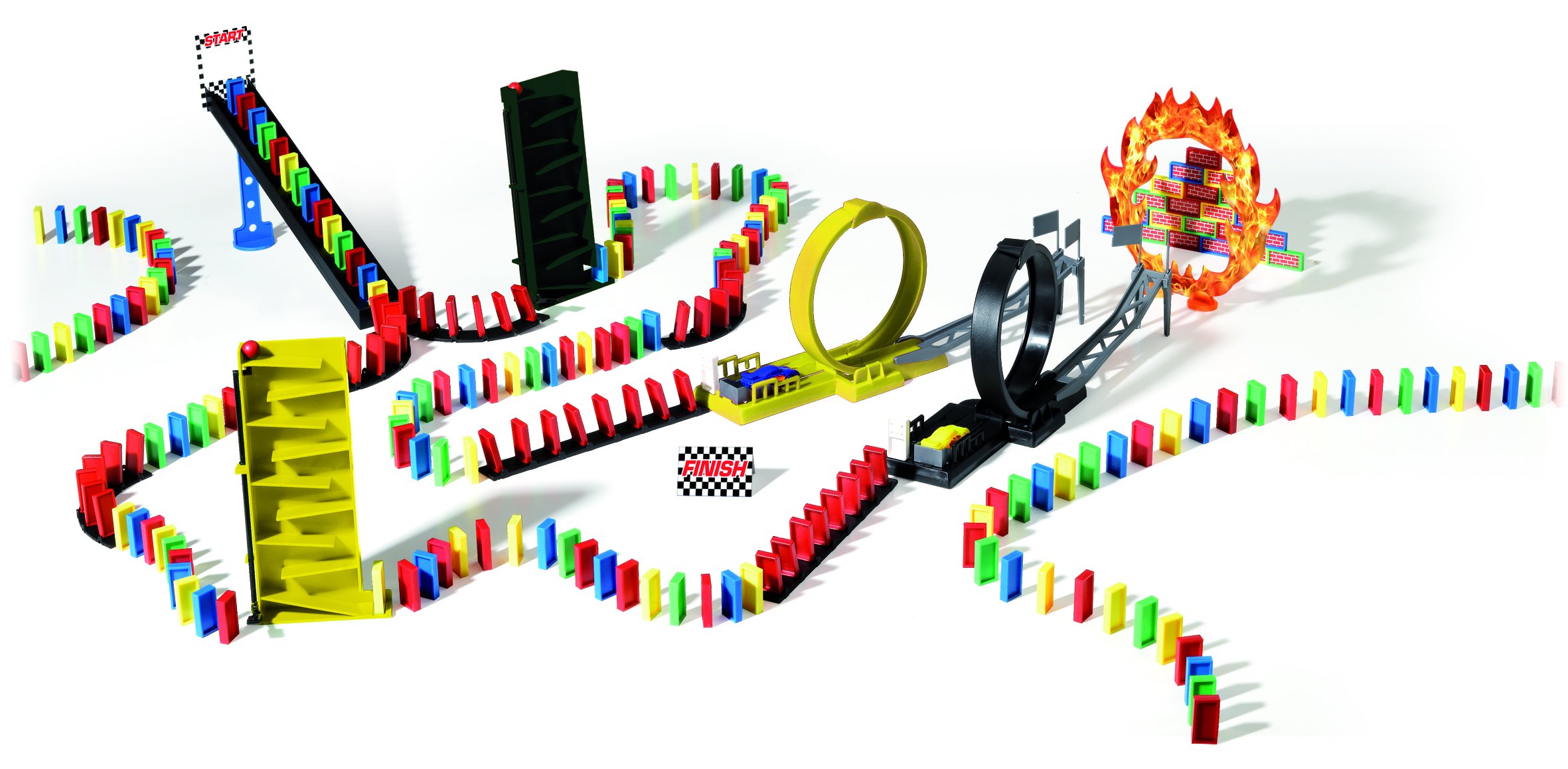 Dominó Express- Starter Lane, Multicolor (Goliath 81005) , Color