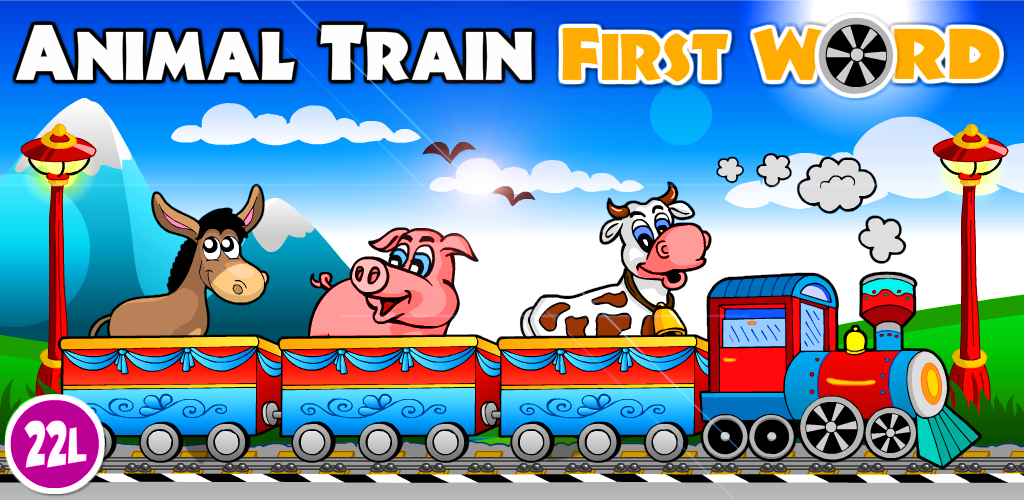 Kids Animal Train Preschool and Kindergarten Learning Matching and