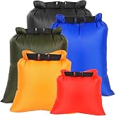 Ucolofun 5 Pack Waterproof Dry Bags Ultralight Waterproof Small Bags Waterproof Dry Bags Dry Bags Outdoor Dry Bag Keep Gear D