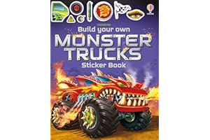 Build Your Own Monster Trucks Sticker Book: Build, Customise, and Race Monster Trucks in this Interactive Sticker Book (Build Your Own Sticker Book)