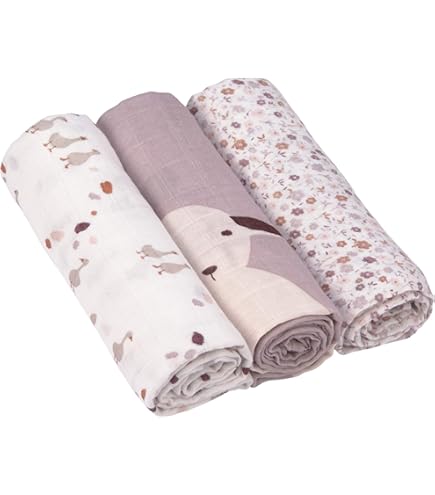 Set 6 Asciugamani Neonato In Cotone Bambù - 27x27 Cm, Multiuso Per Bagno E Saliva - Foto 10