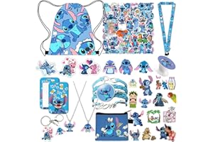 Dehott Stitch Sachen für Mädchen, Stitch Geschenke Merch für Frauen, Männer, Geburtstagsparty-Geschenke, süßes Partyzubehör