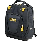 STANLEY FATMAX Easy Access Tool Backpack, Durable and Spacious, Laptop Compartment, Multiple Pockets, Waterproof Base, 48x34x
