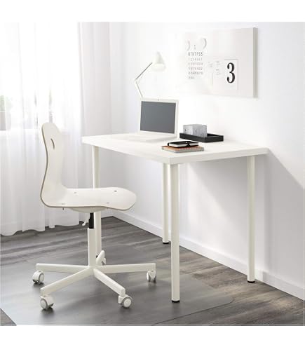 Ikea BESTÃ BURS Particle Board Wood Melamine Desk |High-Gloss