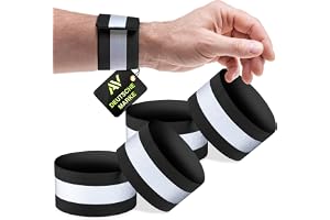 AVANA Reflektorband reflekterande säkerhetsband reflektor elastiskt armband säkerhet jogging cykel barn reflexband