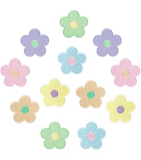 20 Stück Bügelflicken Set - Bunte Motive Für Kleidung & DIY