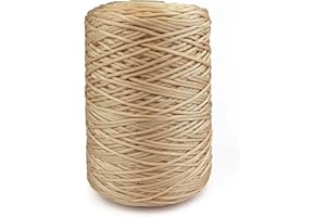 TRICOT CAFE' String - Cordino Thai per confezionare Borse Artigianali e Pochette Fai da Te all' Uncinetto per Realizzare i Tuoi lavori Hand Made Noce 12