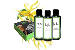 ‎JOILS JOILS® Saunaaufguss Set II, naturrein, 3x100ml, 100% naturreines Öl für Ihre Sauna, Bio-Saunaöl im Geschenkset