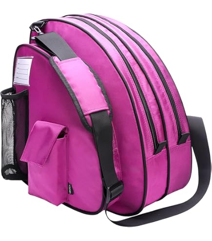 Inliner Rolschaatsen, tas voor dames, ijshockeytas voor volwassenen (zwart