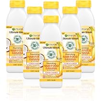 Garnier Ultimate Blends Banana Conditioner – 350 Ml, Für Trockenes Haar, Mit Kokosnuss