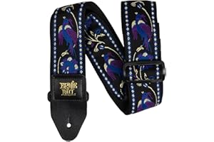 Ernie Ball Sangle de Guitare/Basse Jacquard Classique - Faisan Agréable Violet
