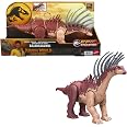 Mattel Jurassic World Becklespinax Battaglie Ruggenti – Dinosauro Con Colpo Di Testa, Aculei Estendibili E Ruggiti, 43 Cm