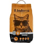Lindocat Charme Kadife &Ccedil;i&ccedil;eği ve Amber Kokulu İri Tane Kedi Kumu 10 LT