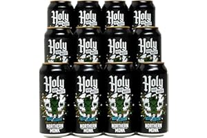 NORTHERN MONK BREW Northern Monk Sabro Sparkling Water, Hop Infused Flavoured Carbonated Water, No Sugar, No Caffiene, Non-Alcoholic, Less Than 10 Calories, Vegan, 12 x 440ml Cans