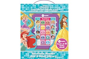 Disney Princess - Dream Big Princess Me Reader and 8-Book Library - PI Kids: Me Reader: Electronic Reader and 8-Book Library