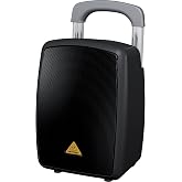 Behringer Europort MPA40BT-PRO hoparl&ouml;r (2 yollu, 1.0 kanal, kablolu ve kablosuz, XLR/6,3 mm, 45-18000 Hz, siyah)