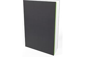 Artgecko Casebound Mixed Media Sketch Book A4 Portrait - 92 Pages 150gsm White Cartridge Paper