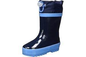Playshoes Unisex Kinder Gummistiefel Gefüttert Regenstiefel