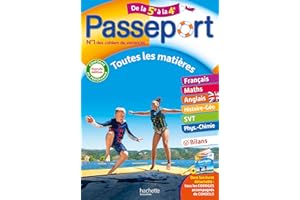 Passeport - Toutes les matières - De la 5e à la 4e - Cahier de vacances 2026