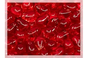 BOHEMIA CRYSTAL VALLEY Czech 50-Piece Glass Beads, 6x9mm, Teardrop Siam Red