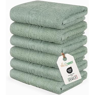 Set 12 Salviette In Flanella Di Pile Corallo 30x30cm - Asciugamani Viso Morbidi Per Bambini E Adulti, 6 Colori