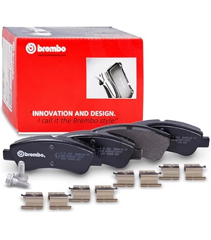 Bremsbelagsatz BREMBO P 85 020, Hinten für Audi, Citroen, Fiat