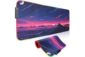 Bimormat Anime Podkładka pod mysz dla graczy, 800 x 300 x 3 mm, duża, XXL, podkładka na biurko z antypoślizgową gumową podstawą i trwałymi zszytymi krawędziami dla spersonalizowanych graczy (80 x 30