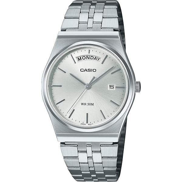 Casio MTP-B146D-1AVDF – Orologio Elegante Uomo Con Cassa In Acciaio, Quadrante Analogico, Vetro Minerale, Movimento Al Quarzo