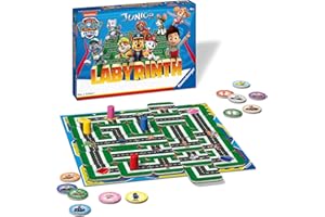 RAVENSBURGER GRY Ravensburger, Gra planszowa Junior Labyrinth Psi Patrol